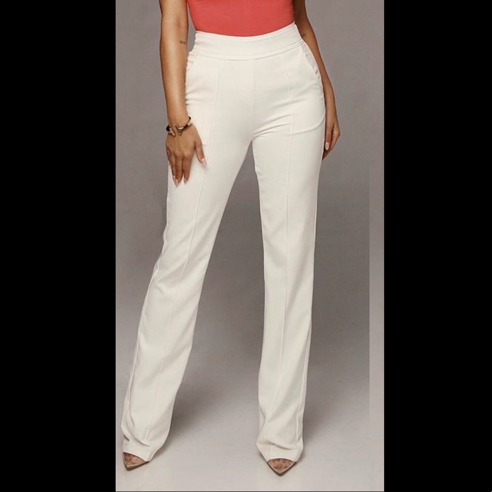 New JLux white pants